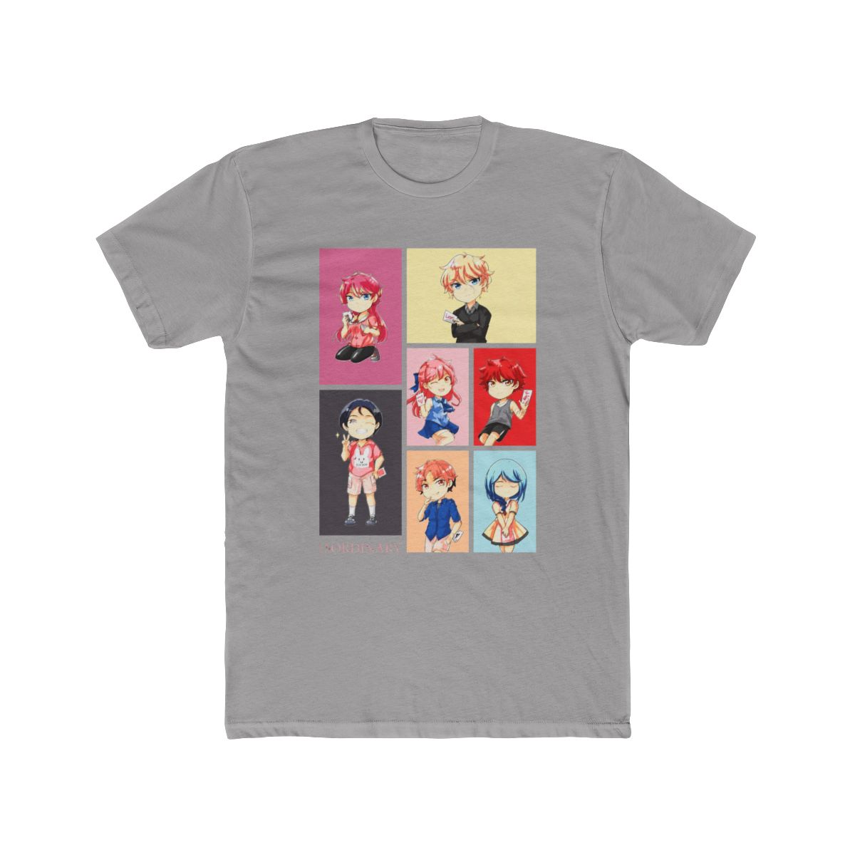 UnOrdinary Chibi Group Boyfriend Fit Girls T Shirt - Official T-Shirts merchandise